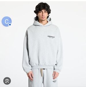 NWT Essentials Fear of God Gray Hoodie Unisex